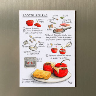 Imán Rocoto relleno