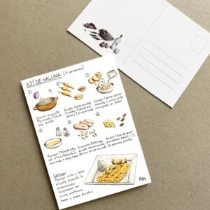 Postal Ají de Gallina