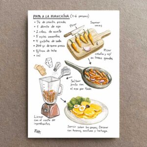 Print Papa a la Huancaina