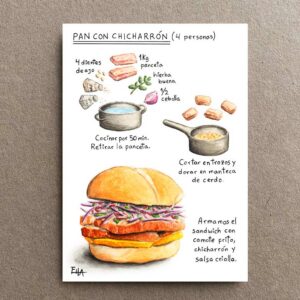 Print Pan con Chicharrón